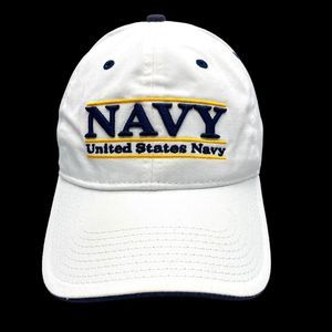 Embroidered United States Navy Split Bar StrapBack Ball cap The Game Nice Cond